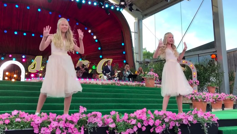 Izaandelle på Allsång på Skansen 2018 Izaandelle på Allsång på Skansen 2018